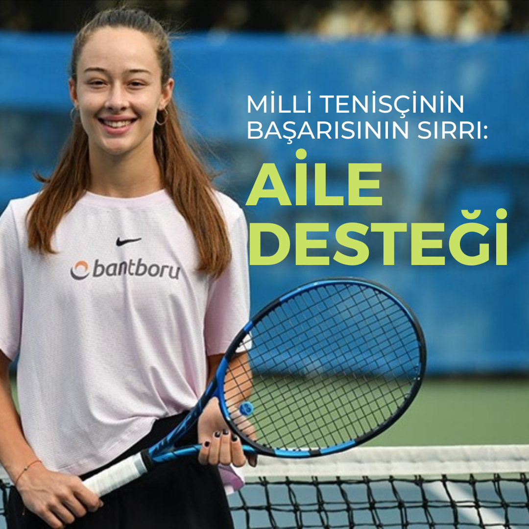 Milli tenisçi Zeynep Sönmez’in başarısının sırrı: Aile desteği