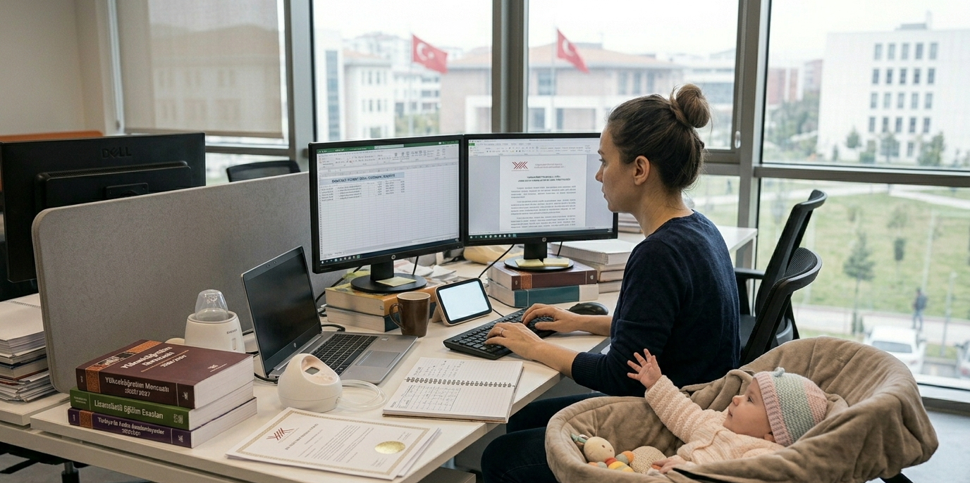 YÖK’ten Kadın Akademisyen ve Öğrencilere “Anne Dostu” Karar!